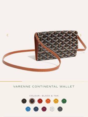 Goyard Varenne Continental Wallet